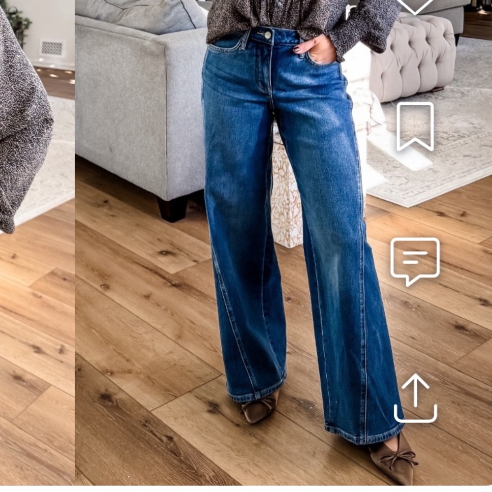 NWT NYDJ WIDE LEG DENIM JEANS⭐️